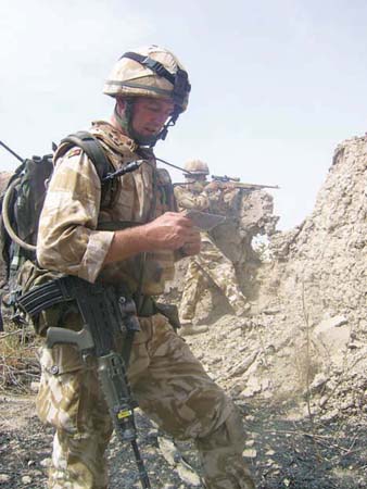 Major Phil Messenger C Company commander during the raid on Mazdurak near - photo 10