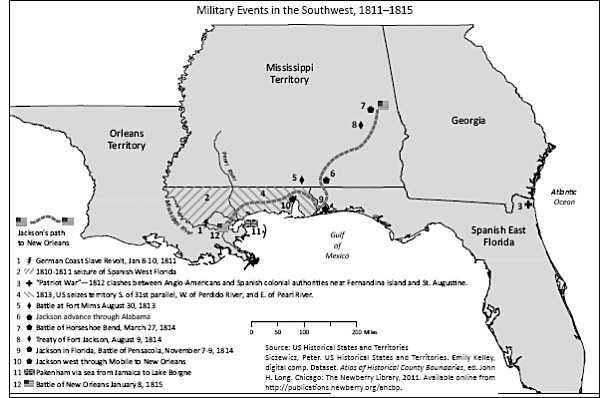 Major US Acquisitions of Cotton Land from Native American Nations 18141840 - photo 3