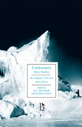 Mary Shelley Frankenstein, Third Edition