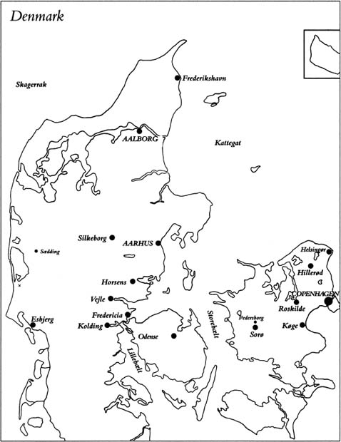 Map 3 Denmark PREFACE BISHOP MARTENSEN was in his official residence - photo 5