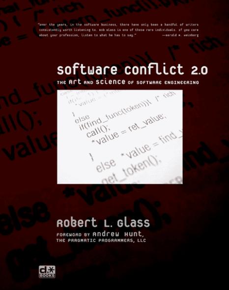 Software Conflict 20 The Art and Science of Software Engineering By Robert L - photo 1