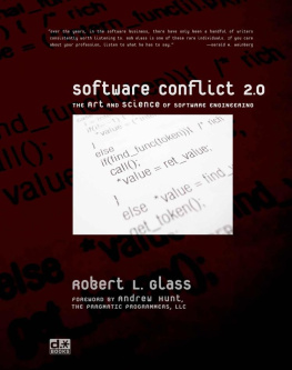 Robert L. Glass - Software Conflict 2.0: The Art and Science of Software Engineering