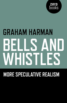 Graham Harman Bells and Whistles: More Speculative Realism