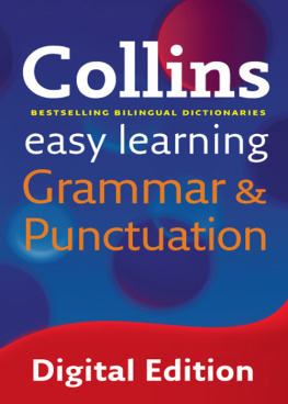 Collins Dictionaries - Easy Learning Grammar and Punctuation