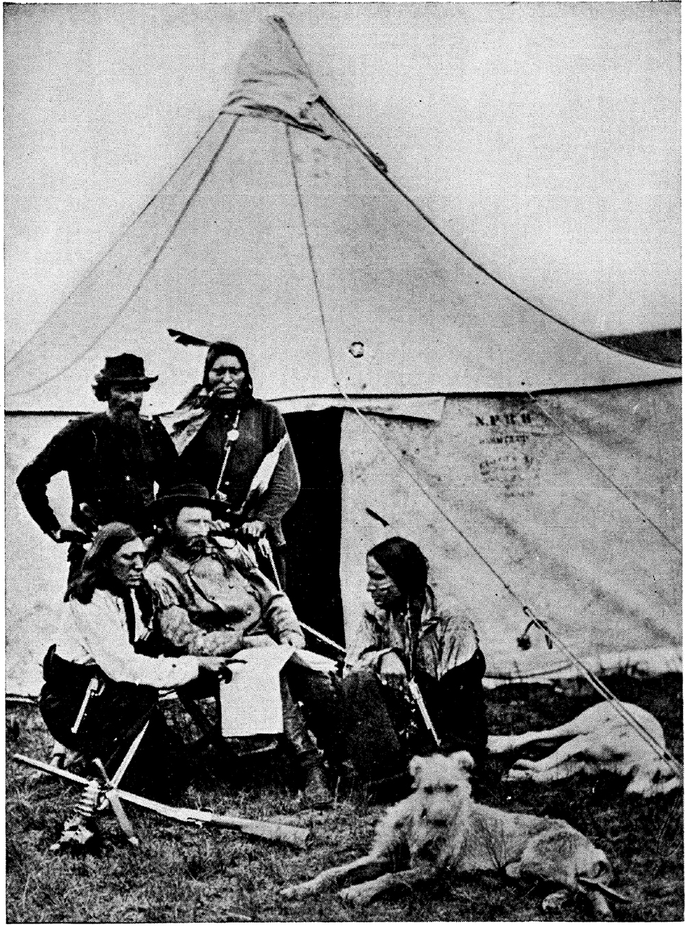 General Custer and his Indian Scouts 1874 Courtesy of Custer Battlefield - photo 9