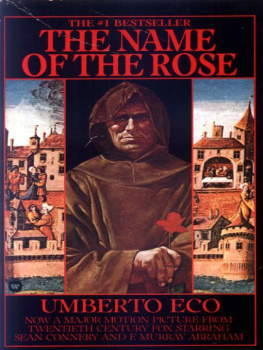 Umberto Eco - The Name of the Rose