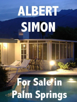 Albert Simon For Sale in Palm Springs