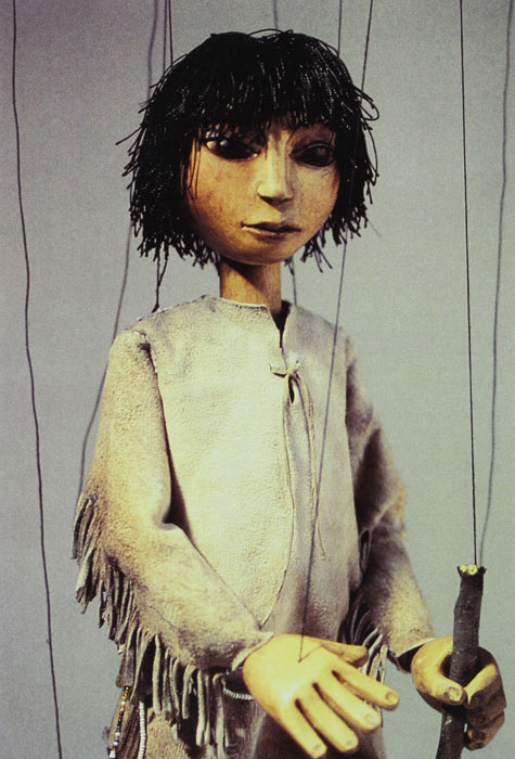 A marionette carved by John Wright The Little Angel Theatre London 1 An - photo 2