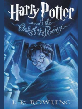 J. K. Rowling Harry Potter and the Order of the Phoenix (Book 5)