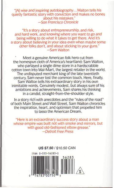 Sam Walton Made in America My Story by Sam Walton with John Huey - photo 2