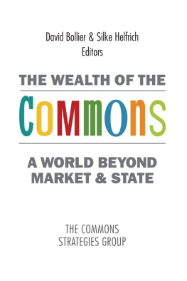 David Bollier - The Wealth of the Commons