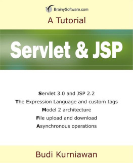 Budi Kurniawan - Servlet & JSP: A Tutorial