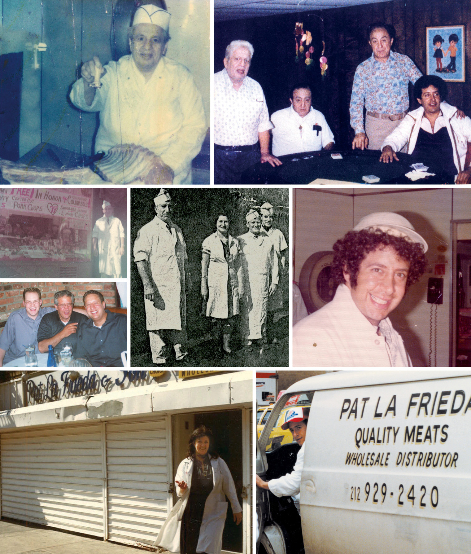 Top left to right My grandfather Pat LaFrieda the first my grandfather my - photo 6