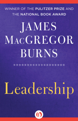 James M. Burns - Leadership