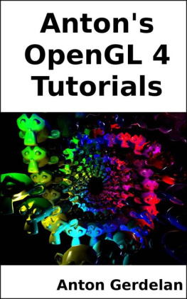 Anton Gerdelan - Antons OpenGL 4 Tutorials