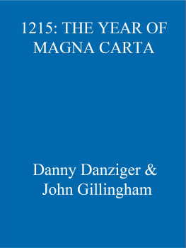 Danny Danziger 1215 The Year of Magna Carta