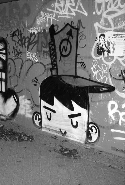 Squatting graffiti in Amsterdam 2007 Photo Josh MacPhee Squat action at - photo 1