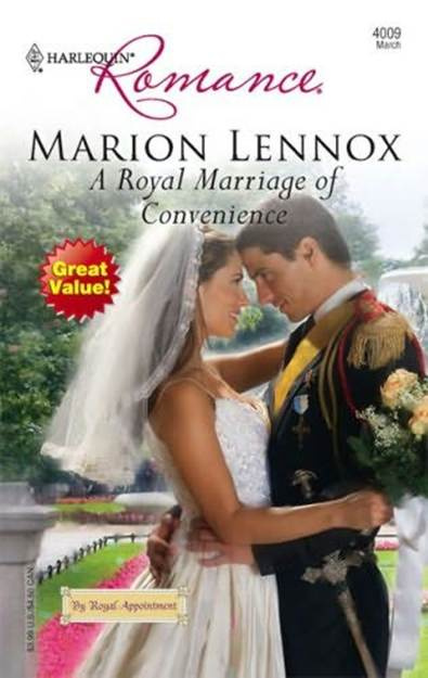 Marion Lennox A Royal Marriage Of Convenience A book in the By Royal - photo 1