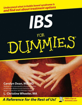 Carolyn Dean and L. Christine Wheeler - IBS For Dummies