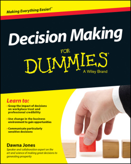 Dawna Jones Decision Making For Dummies