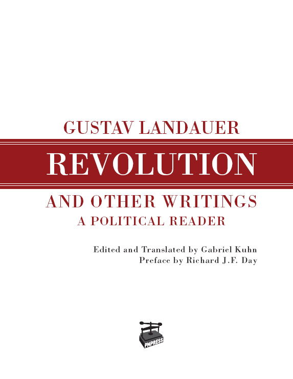 Revolution and Other Writings - image 7