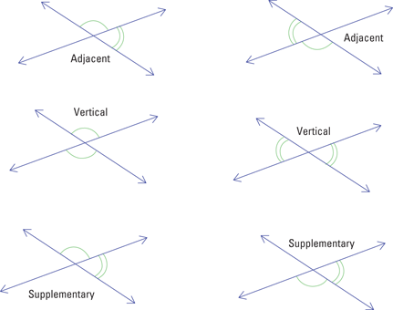 Figure 1-2 Intersecting lines form adjacent vertical and supplementary - photo 7