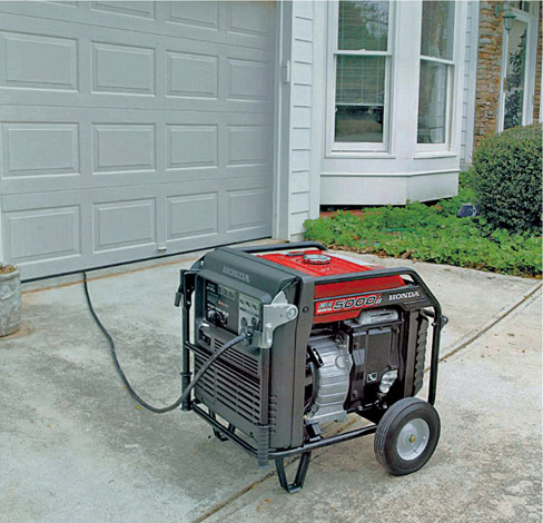 A 2000- to 5000-watt gas-powered generator and a few extension cords can - photo 7