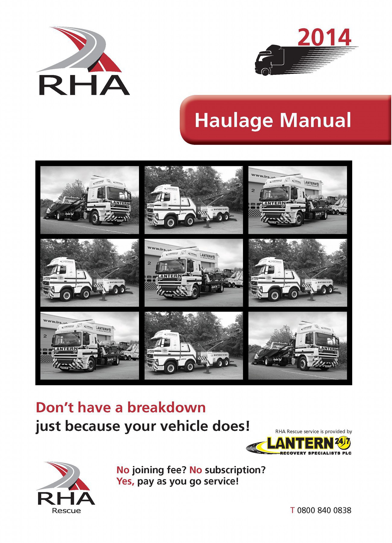 Road Haulage Association Ltd Haulage Manual 2014 RHA Haulage Manual 2014 - photo 1