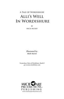 Mick McArt Allis Well in Wordishure