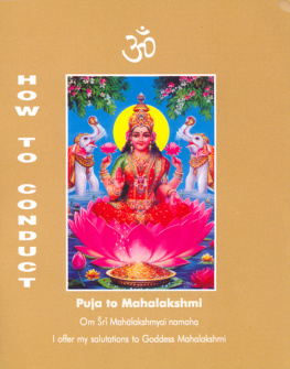 Dr. A. V. Srinivasan How To Conduct Puja to Mahalakshmi