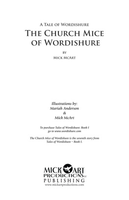 Mick McArt The Church Mice of Wordishure