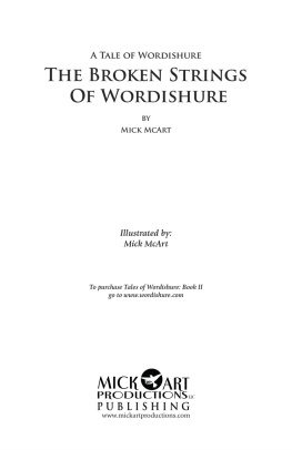 Mick McArt - The Broken Strings of Wordishure