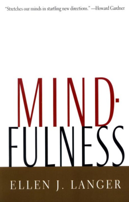 Ellen J. Langer - Mindfulness