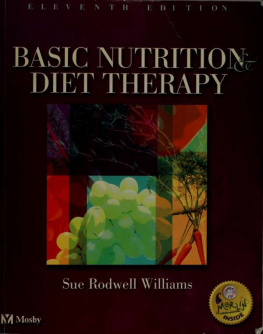 Sue Rodwell Williams Basic Nutrition and Diet Therapy