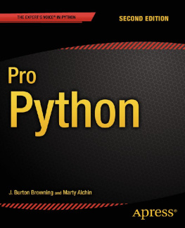 Marty Alchin - Pro Python