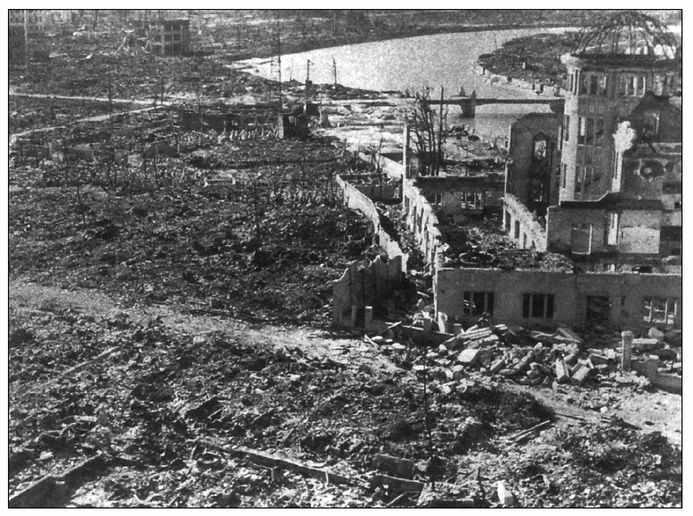 Hiroshima after the mass murder I start with the Trumans mass annihilation of - photo 2