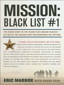 Eric Maddox - Mission: Black List #1