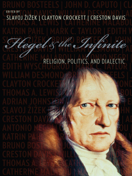Slavoj Žižek - Hegel and the Infinite: Religion, Politics, and Dialectic