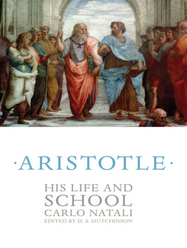 Carlo Natali (Author) - Aristotle: His Life and School