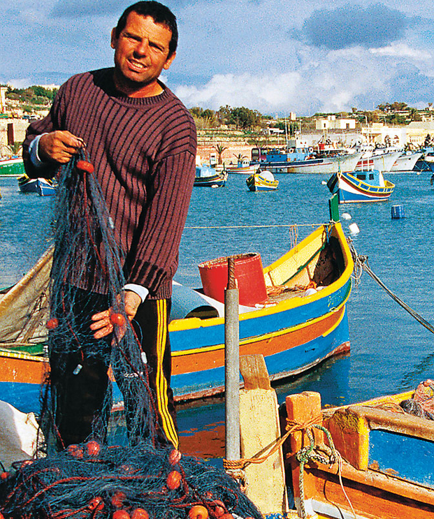 Harbour scene Marsaxlokk CRAIG PERSHOUSEGETTY IMAGES Mdina Rabat - photo 8