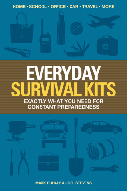 Mark Puhaly Everyday survival kits : exactly what you need for constant preparedness