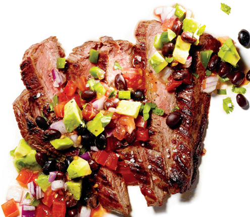 Add salsa to steak to bring critical anthocyanin polyphenols that fight - photo 6