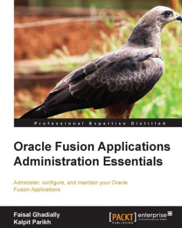 Faisal Ghadially - Oracle Fusion Applications Administration Essentials