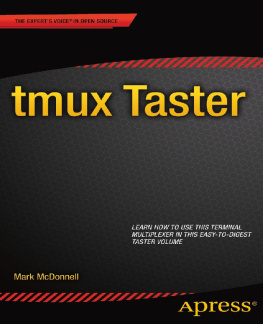 Mark McDonnell tmux Taster