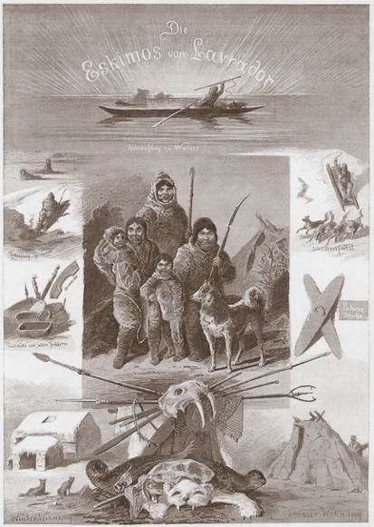 Fig Poster Die Eskimos von Lav rador 188 Illustration by J H Fischer - photo 2