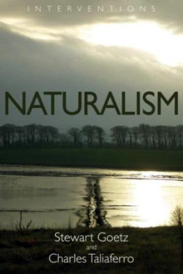 Stewart Goetz - Naturalism