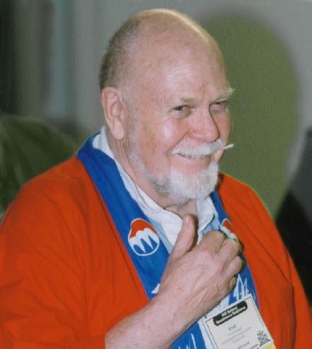 Fred Eckhardt at the 1998 AHA National Homebrewers Conference in Portland OR - photo 2