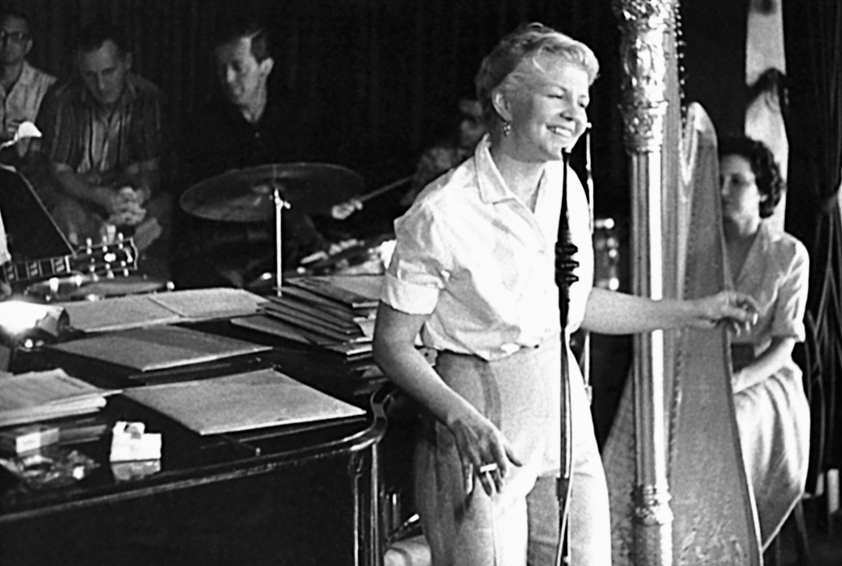 Rehearsing at Ciros the Sunset Strip playground of the stars 1960 Musicians - photo 21