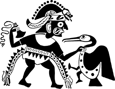 FIGURE 19 In this Moche image drawn from a ceramic design the god Quismique - photo 19