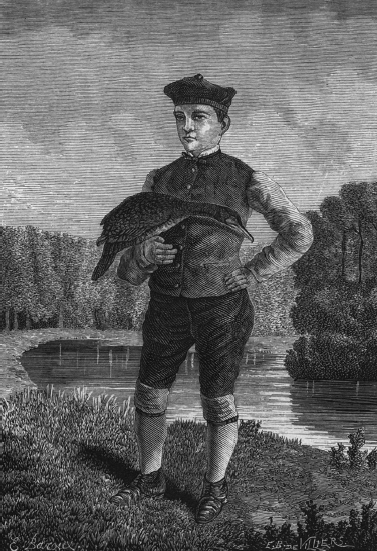 FIGURE 3 A young Frenchman holds a trained cormorant named Tobie in a - photo 3